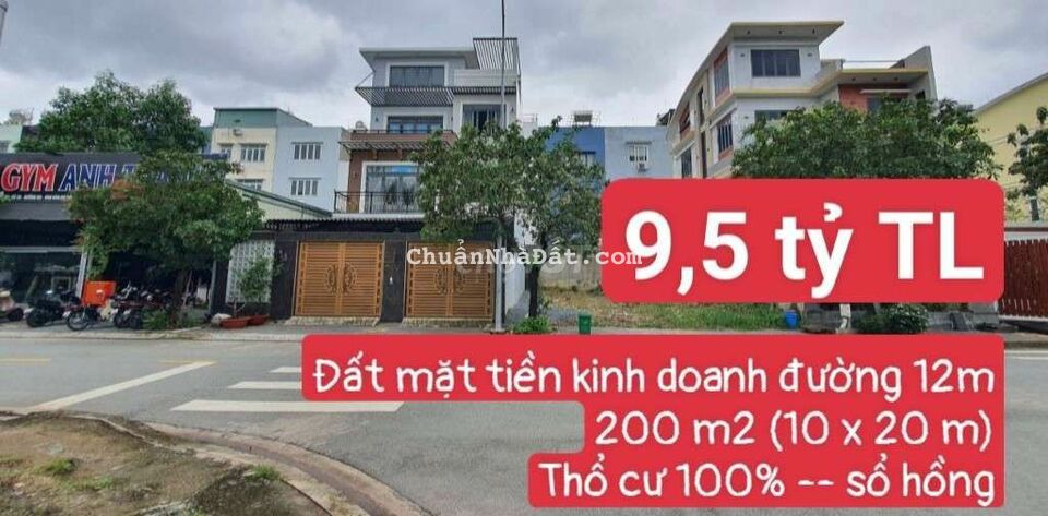 🆘 Bán Đất biệt thự đường 12m (Lotte Mart Lái Thiêu)Lái Thiêu,Thuận An
