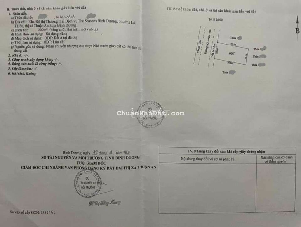 🆘 Bán Đất biệt thự đường 12m (Lotte Mart Lái Thiêu)Lái Thiêu,Thuận An