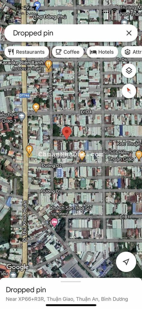 Bán lô biệt thự mặt tiền KDC Thuận Giao, Tp Thuận An, Bình Dương Bán lô biệt thự mặt tiền KDC Thuận Giao, Tp Thuận An, Bình Dương