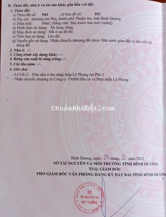 Bán Rẻ Lô Đất Lê Phong An Phú 2 Ngay Trường, Chợ