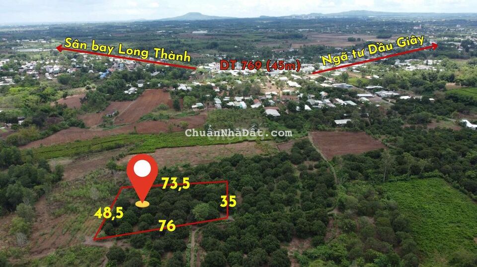 3200m2 full hồng, ngay DT 769, trung tâm Xã Lộ 25 3200m2 full hồng, ngay DT 769, trung tâm Xã Lộ 25