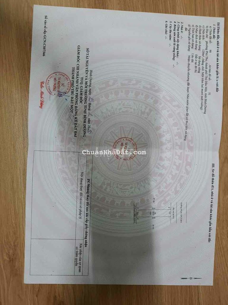 BÁN ĐẤT TÁI ĐỊNH CƯ TIAMO PHÚ THỊNH đường 13A nhựa