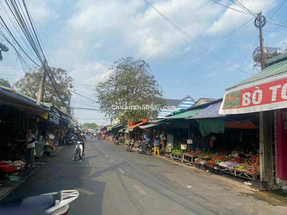 ĐẤT MẶT TIỀN CHỢ PHÚ HOÀ CẦN BÁN