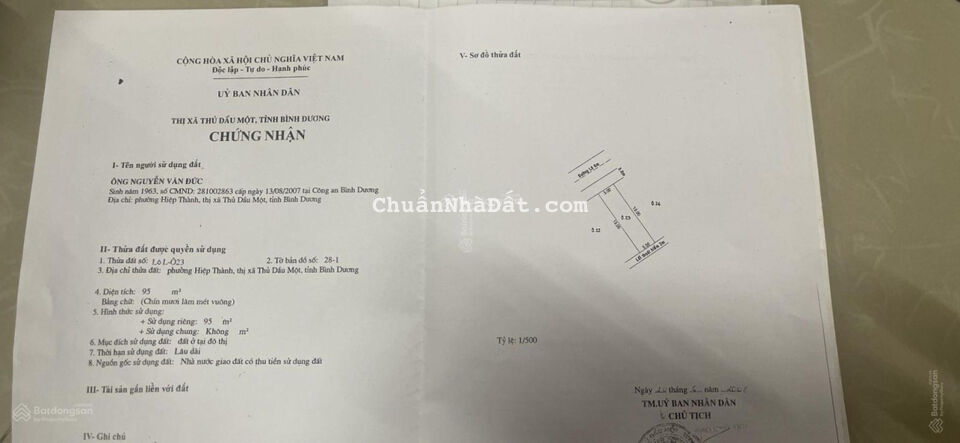 Chủ ngộp cần bán gấp đất khu dân cư K8 Hiệp Thành