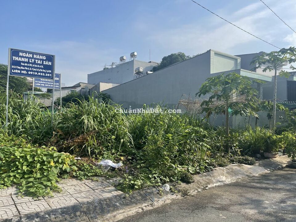 Ngân hàng bán nhanh lô đất P Tăng Nhơn Phú A 56,9m2 Giá 2,99 tỷ