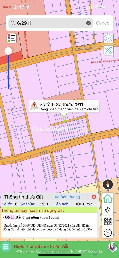 Bán đất an viễn trảng bom 5x20 sổ riêng thổ cư 8xxtr Bán đất an viễn trảng bom 5x20 sổ riêng thổ cư 8xxtr