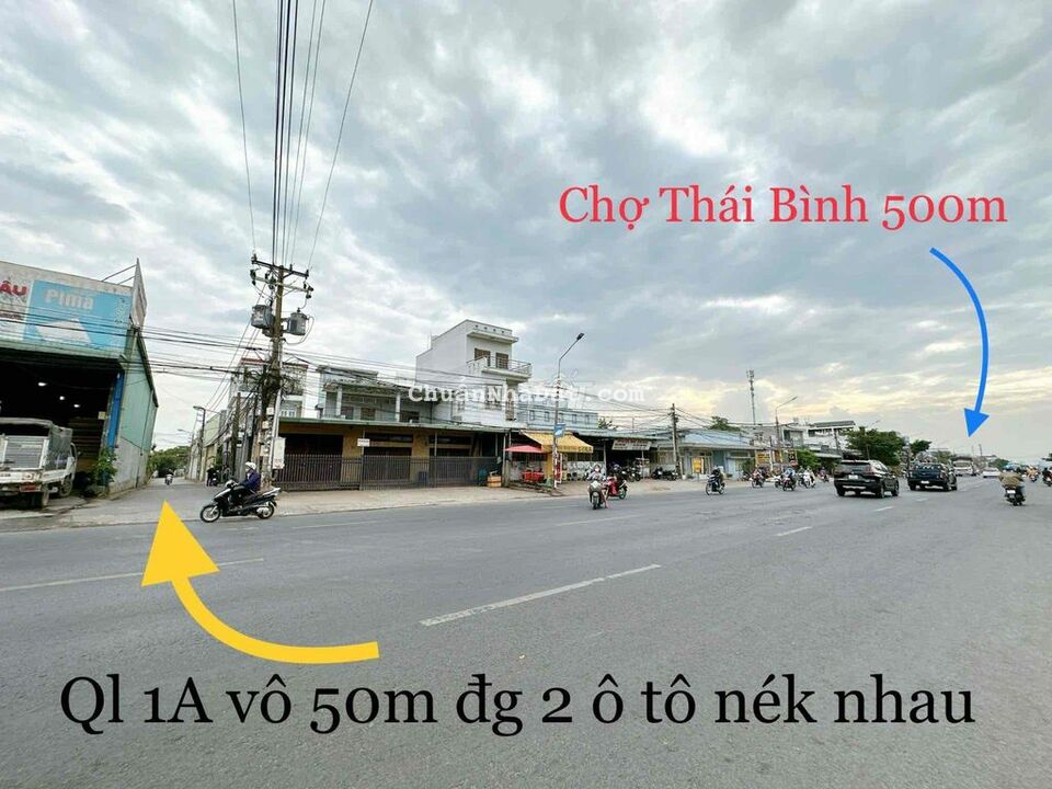 Bán đất 2 mặt tiền gần phở Cây Xung P Tân Hoà