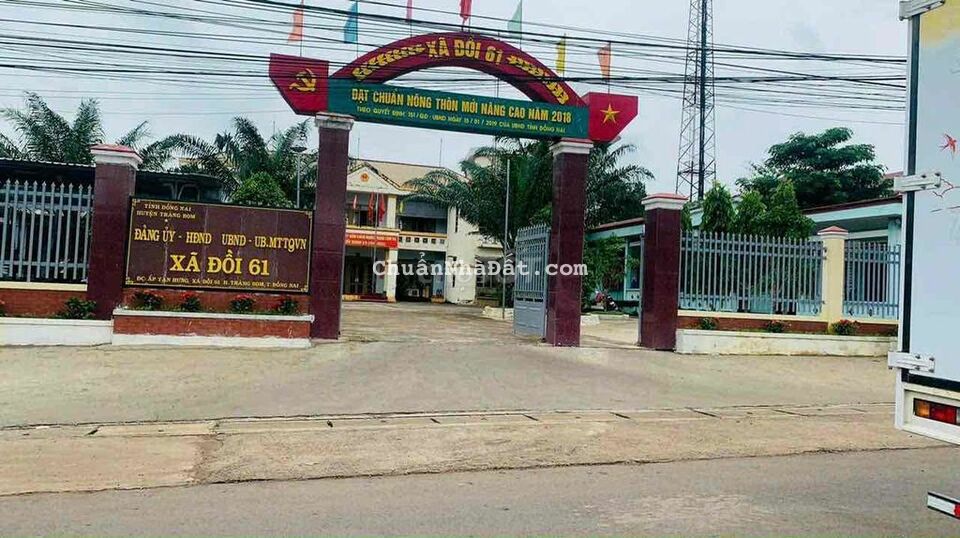 Đất sổ đỏ 6x20 full thổ cư đường nhựa lớn kinh doanh