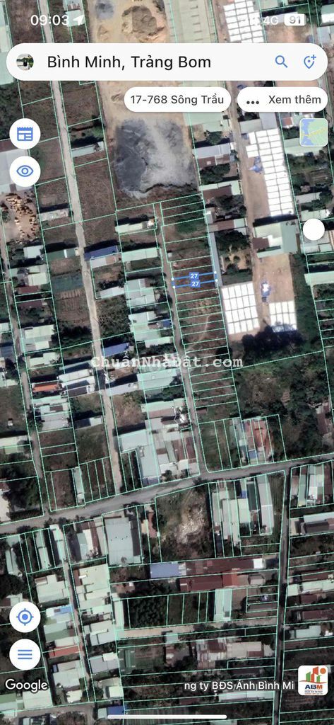 Đất Ngộp Chính Chủ - Bình Minh Trảng Bom 1.x tỷ