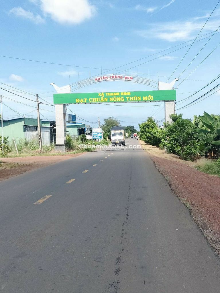 Chỉ 750tr 1 sào đất đg hiện hữu Ngân hàng hỗ trợ tại trảng Bom