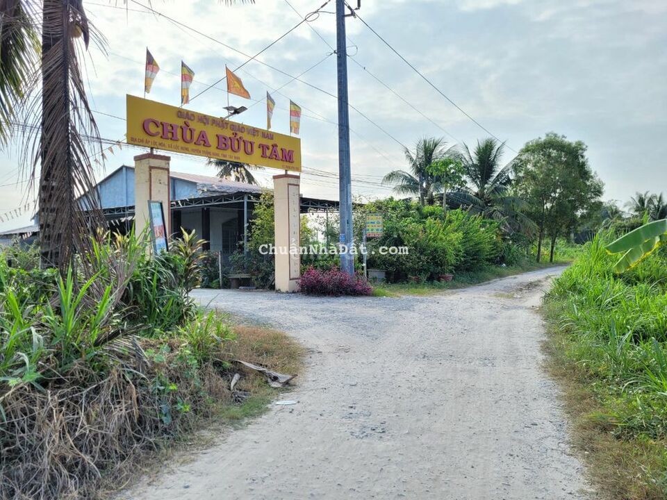 Lô góc 2 mặt tiền.Cập hông KCN.200TC.320m2.1,28 tỷ