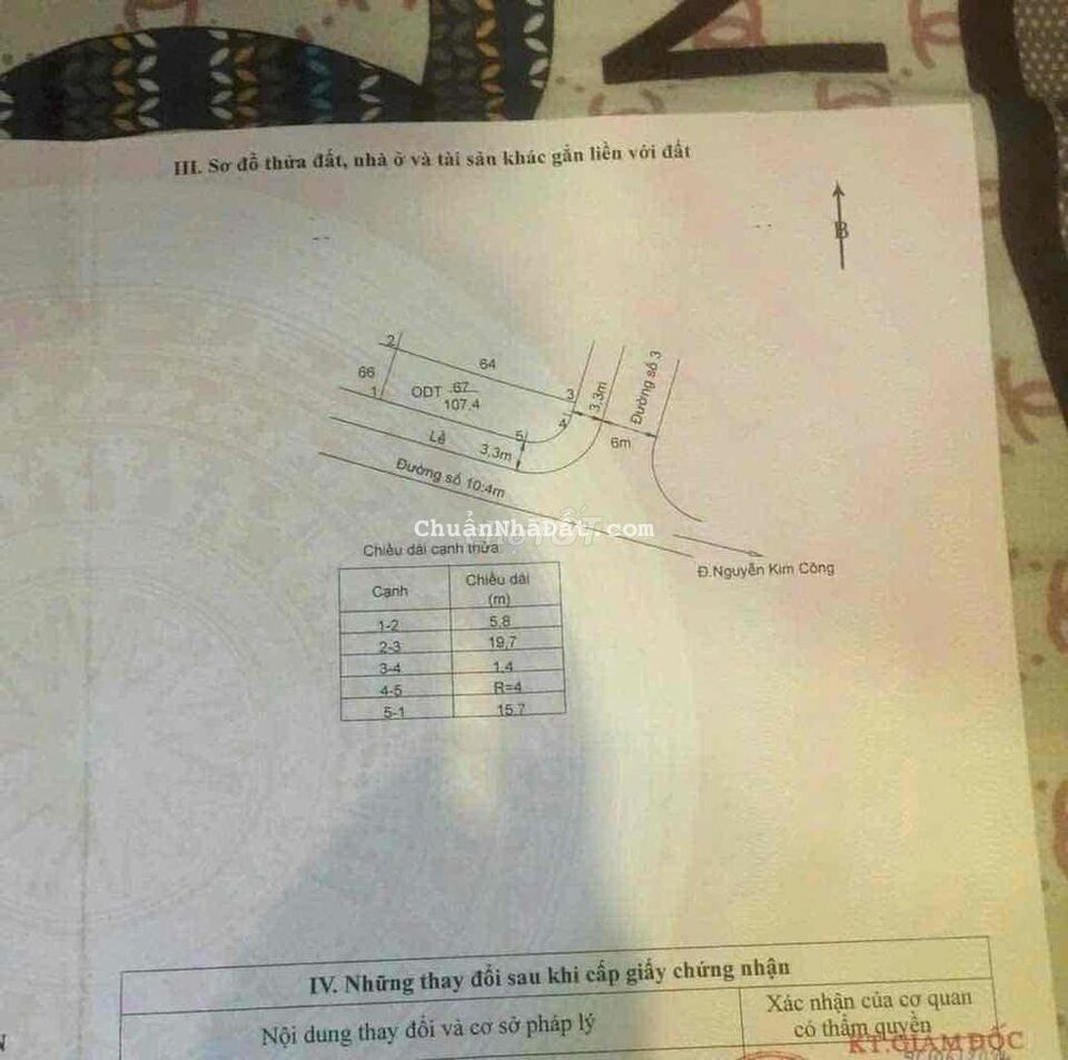 Bán Lô Góc 2 MT KDC Tỉnh Uỷ P4 Tp Tân An Giá Đtu