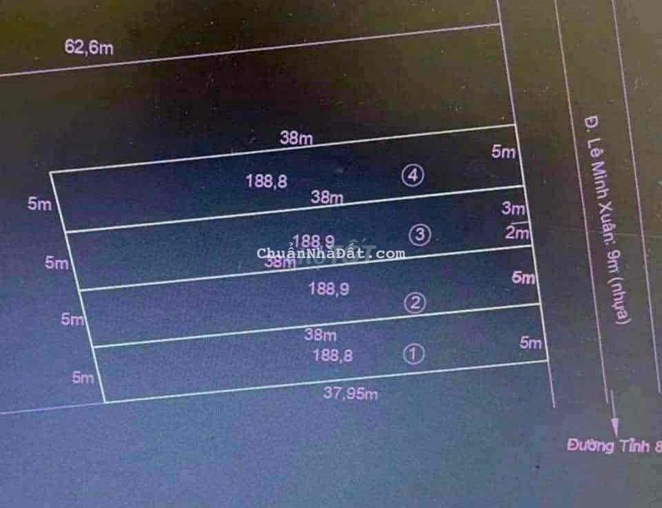 Bán Đất Mặt Tiền Lê Minh Xuân Tp Tân An Bán Đất Mặt Tiền Lê Minh Xuân Tp Tân An