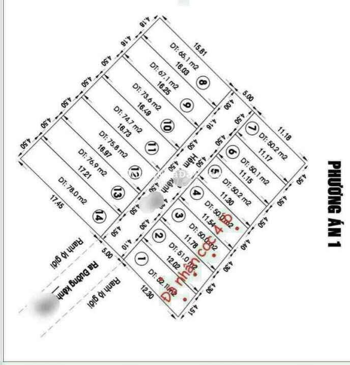 Khu phân lô sát AeonMall Tân Phú; Giá F0 phù hợp mua xây hoặc đầu tư