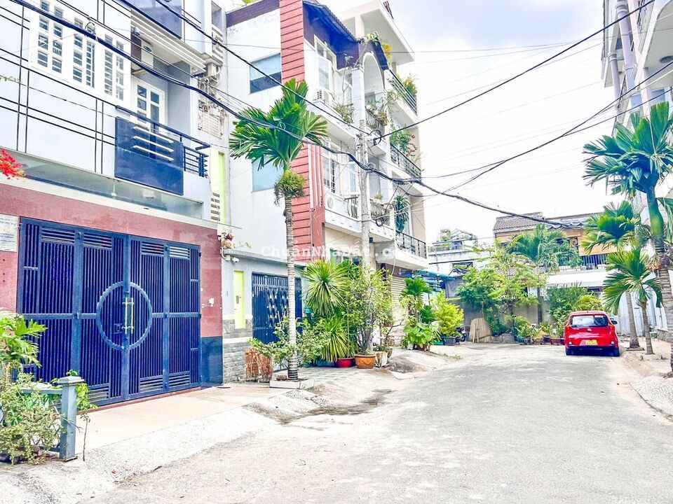 🟠[GIÁ TỐT] Hẻm  8M Thoại Ngọc Hầu dt 4.5x17 Đất Trống, GIá 7.4 Tỷ TL