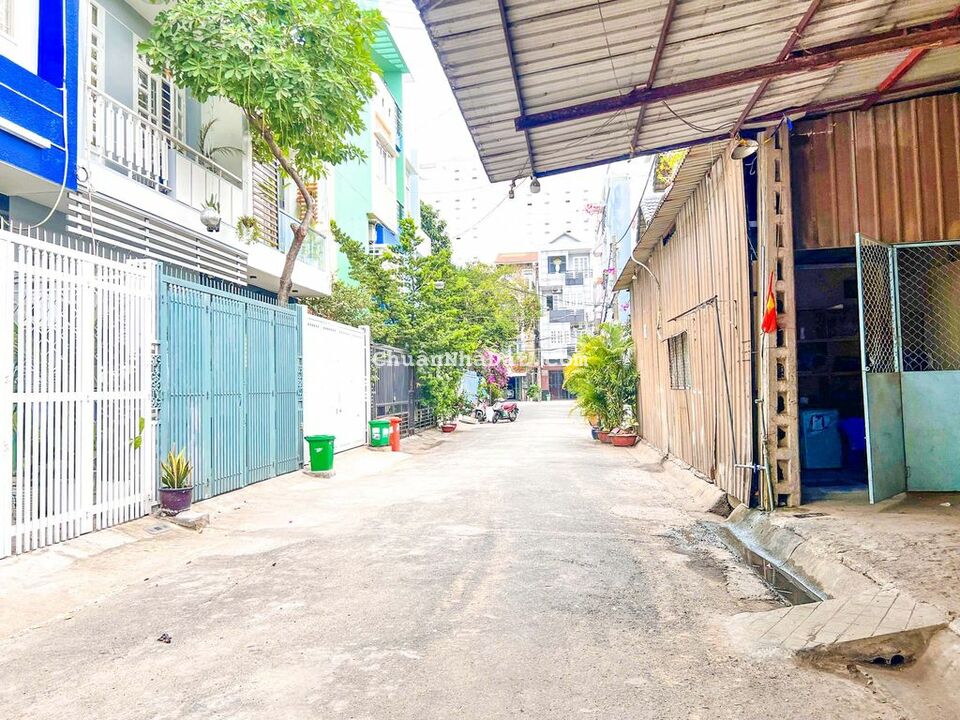 🟠[GIÁ TỐT] Hẻm  8M Thoại Ngọc Hầu dt 4.5x17 Đất Trống, GIá 7.4 Tỷ TL