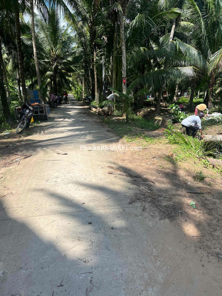 Đất Nền 185m2 (5X37) MT Xe Hơi Xã Tân Thới