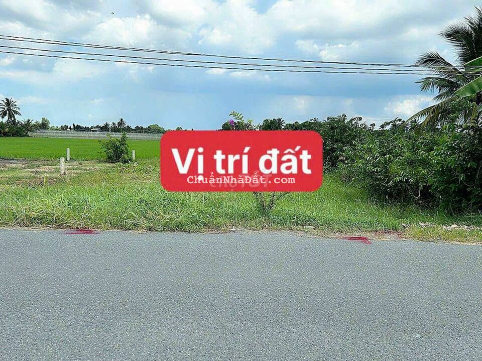 136m² đất mặt tiền đường nhựa 9m chỉ 499tr ở Đức Tân - Tân Trụ 136m² đất mặt tiền đường nhựa 9m chỉ 499tr ở Đức Tân - Tân Trụ