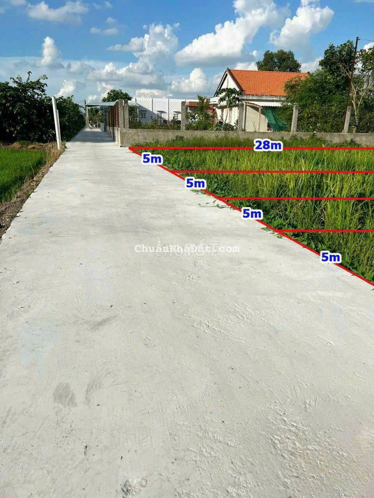 4 lô Thổ cư F0 - 5x30m giá 459tr ở Tân Bình - Tân Trụ