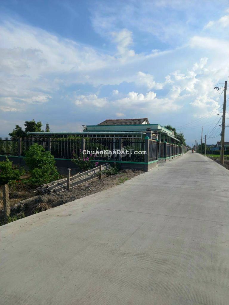 2300m2 đất lúa 3 mặt tiền, kdc bình trinh, Tân Trụ, 1.1 tỷ