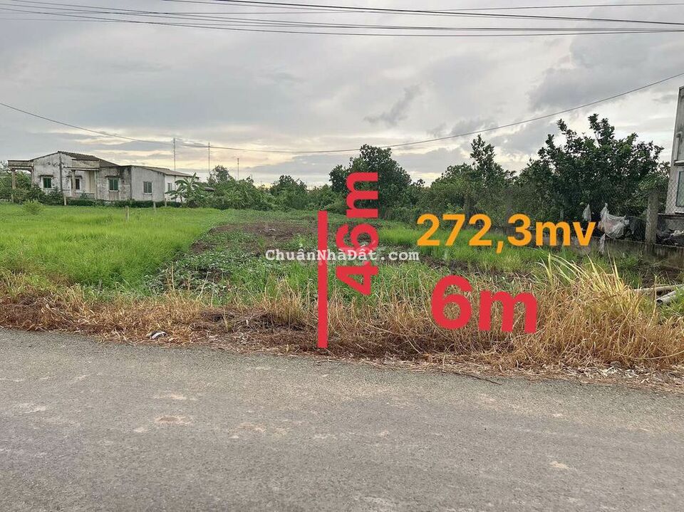 Kèo thơm 6x46m mặt nhựa Thanh Phong cách ĐT.833 200m