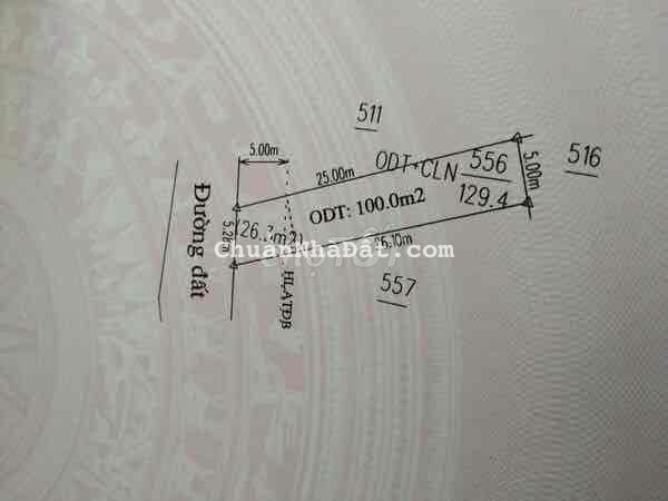 Đất chú 4 gửi bán gấp trong tuần, cắt lỗ 20%