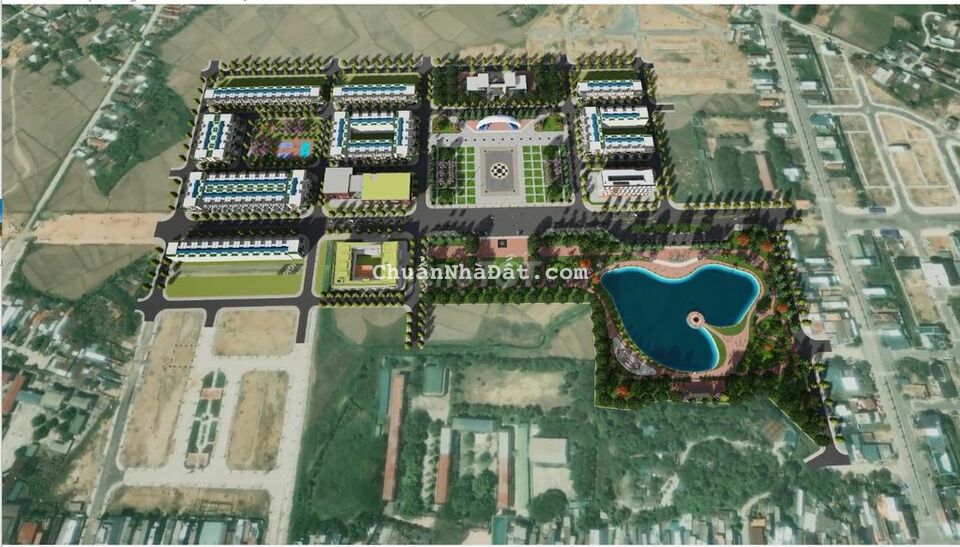 2 lô liền kề đối diện quảng trường Tư Nghĩa