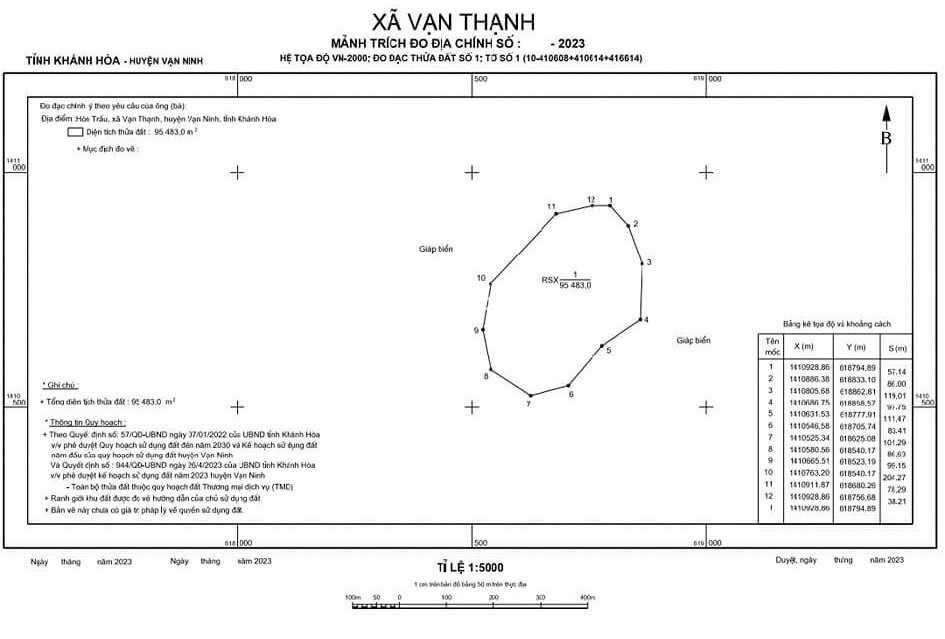 Bán đảo chìm 9,5ha tại Vịnh Vân Phong, Khánh Hòa, giá chỉ 9 tỷ. LH 0977681668