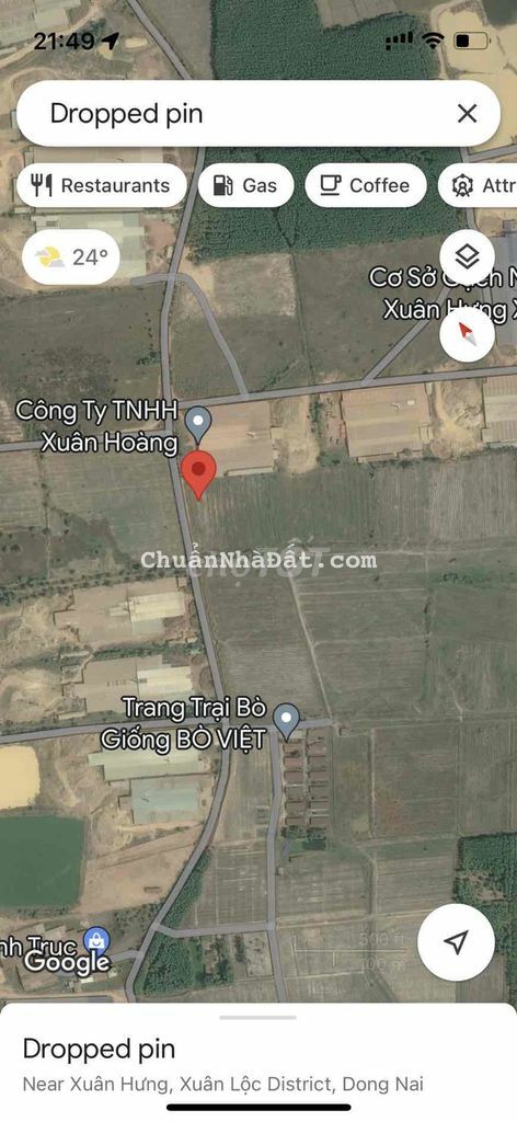 Bán lô đất Quốc Lộ 1A, Xuân Hưng, H.Xuân Lộc, Đồng Nai