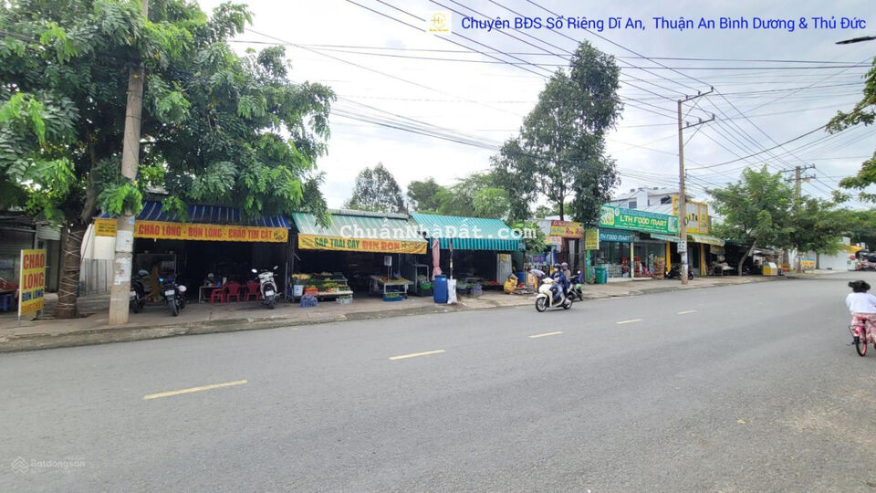 Đất Dĩ An mặt tiền đường Huỳnh Thị Tươi KDC Biconsi kế bên UBND phường Tân Bình