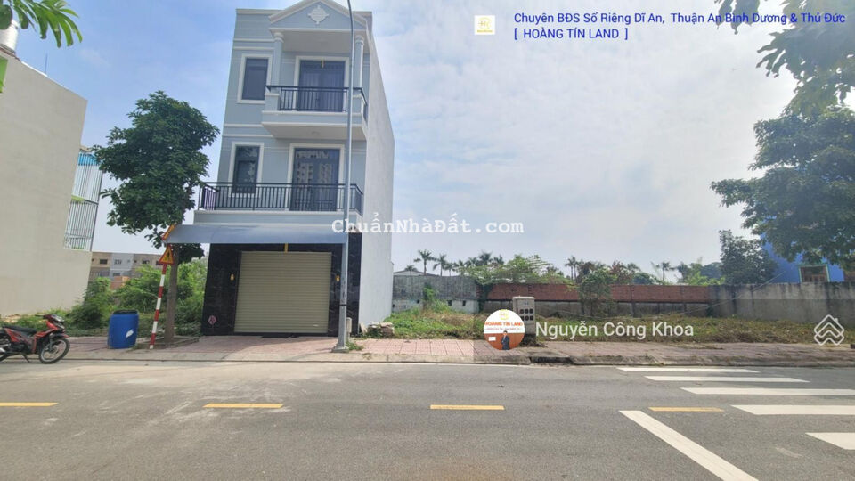 Bán đất Dĩ An, sổ riêng, 60,3m2 KDC Phúc Đạt P. Tân Đông Hiệp giá 2,15 tỷ TL