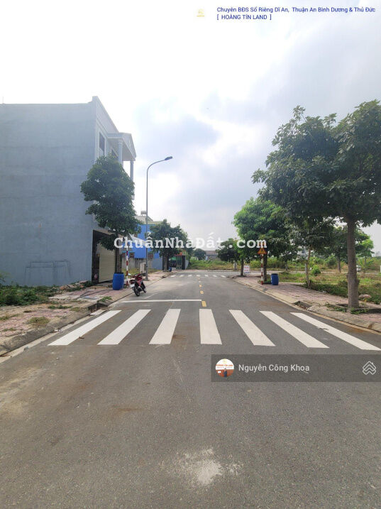 Bán đất Dĩ An, sổ riêng, 60,3m2 KDC Phúc Đạt P. Tân Đông Hiệp giá 2,15 tỷ TL