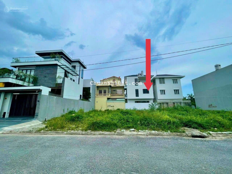 Bán đất biệt thự Anh Dũng 3, Dương Kinh. DT 185m2 ngang 9.25m. Hướng Tây Nam. Vị trí cực đẹp