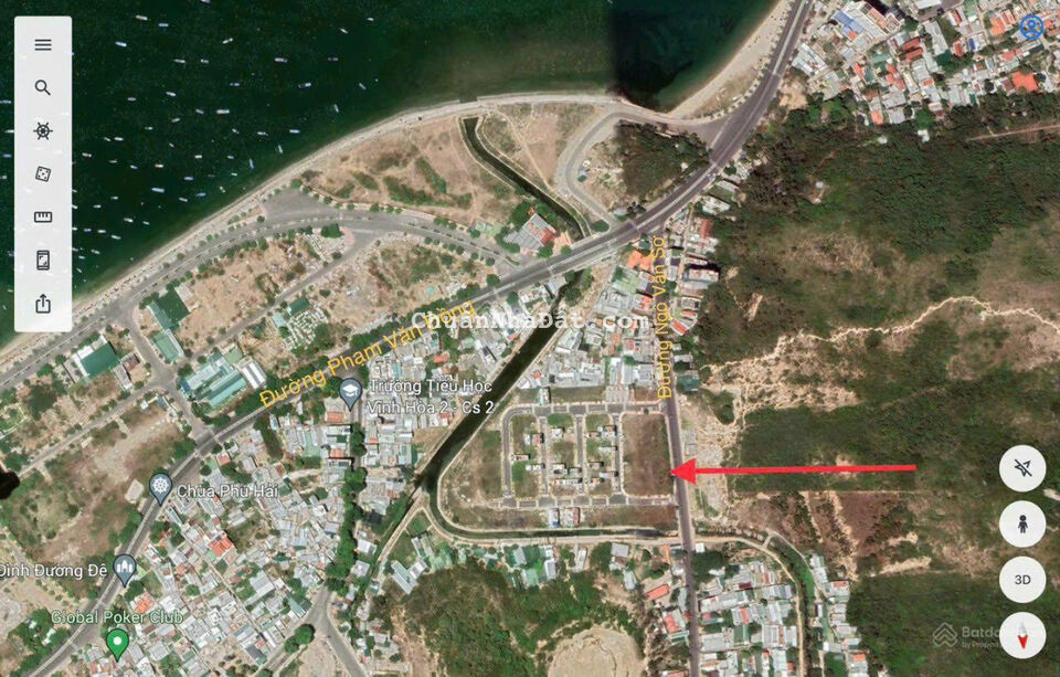 Bán đất biệt thự,dự án acc, vĩnh hoà, dt 160 m2, ngang 9, đường ngô văn sở 16 mhướng tây- giá 41 tr