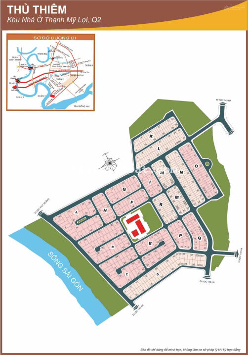 Bán lô E38 Khu 5 Villa Thủ Thiêm, Phường Thạnh Mỹ Lợi Quận 2