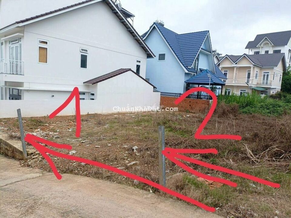 Bán Đất Khu Villa Sang Xịn. P9. Đà Lạt. 210m2. Ngang 12,8m. Giá 8,3 Tỷ
