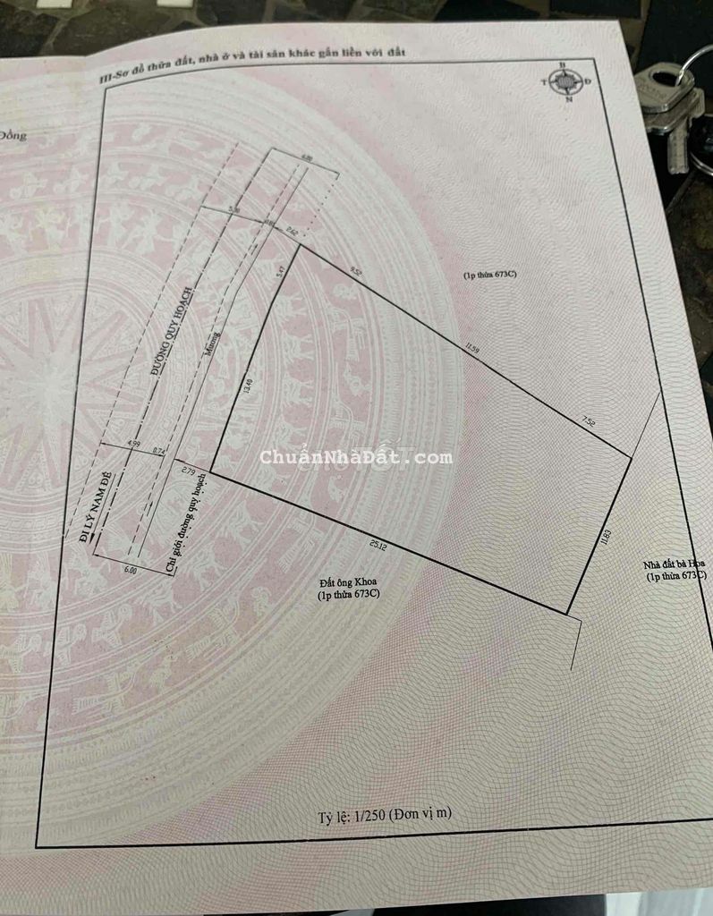 CẦN BÁN GẤP HẠ GIÁ 21 TỶ NAY CHỈ CÒN 16.5 TỶ BÁN ĐẤT KQH BIỆT THỰ LÝ N