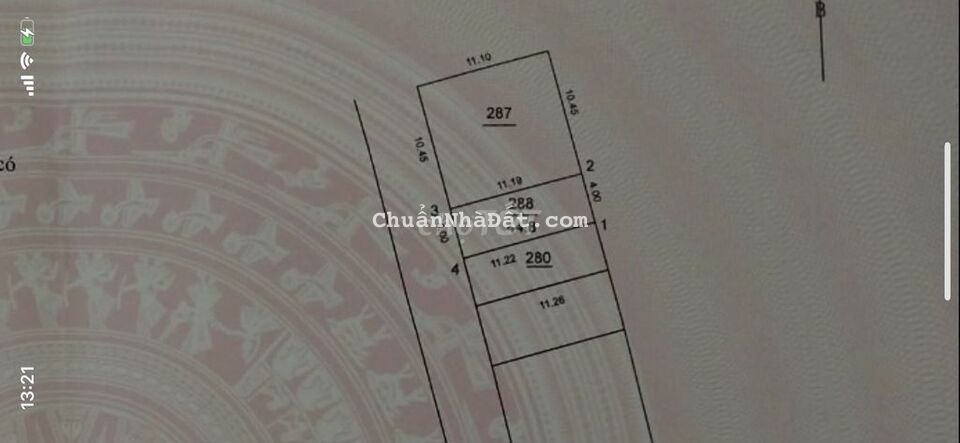 Mảnh đất đường Hải Bối, xe hơi tránh, chỉ nhỉnh tỷ