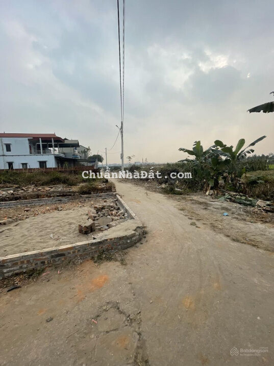 Chính chủ bán 52m2 đất 2 MT bìa làng tại Nguyên Khê, Đông Anh, Hà Nội. Cực đẹp và rẻ