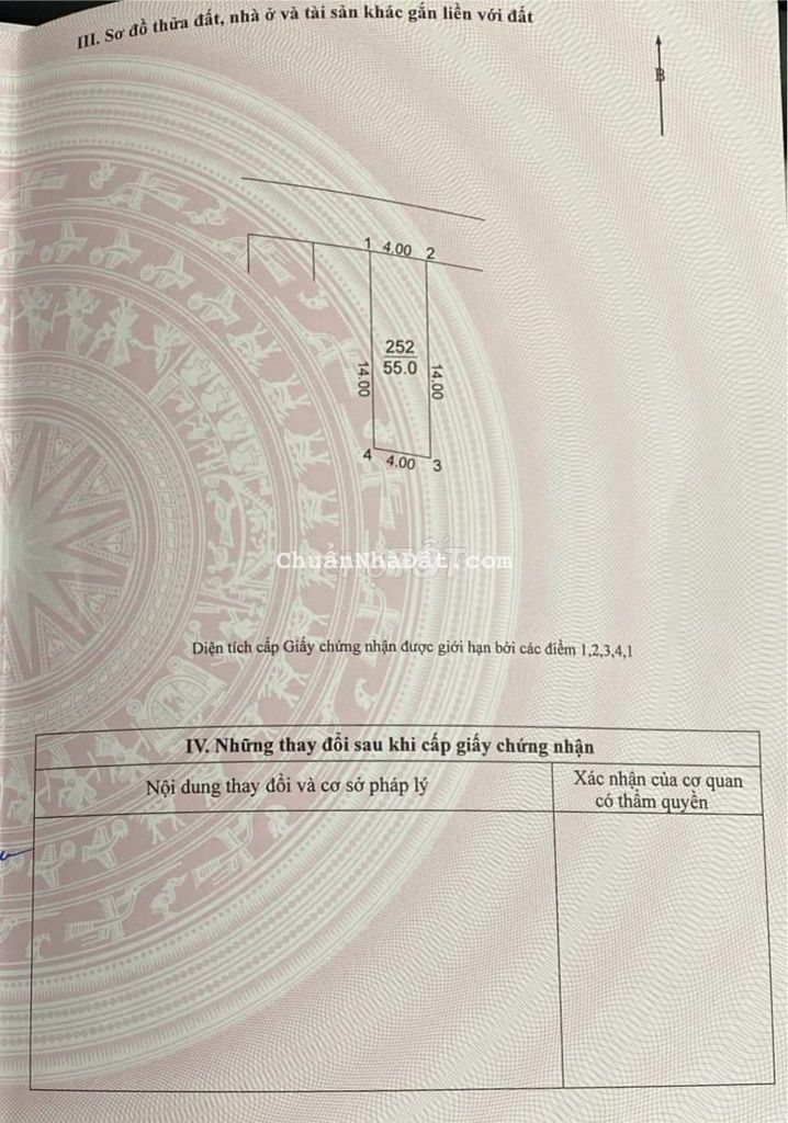 Đất sổ đỏ 55m2 đường Hải Bối, H. Đông Anh, xe hơi