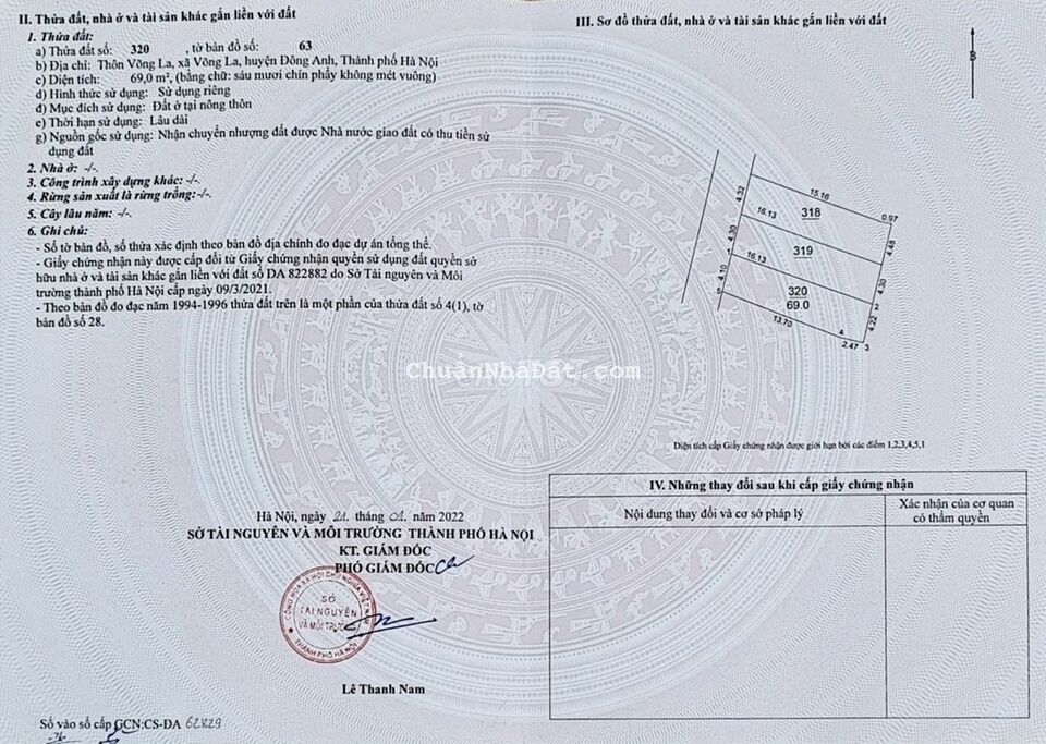 Bán đất Võng La, 69m2, xe hơi đỗ,5' cầu Thăng Long