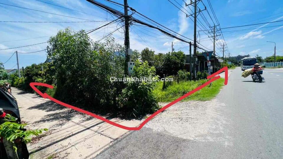 LÔ GÓC 2 MẶT TIỀN ĐƯỜNG VEN BIỂN VÕ VĂN KIỆT - 15x44M - 200 THỔ CƯ