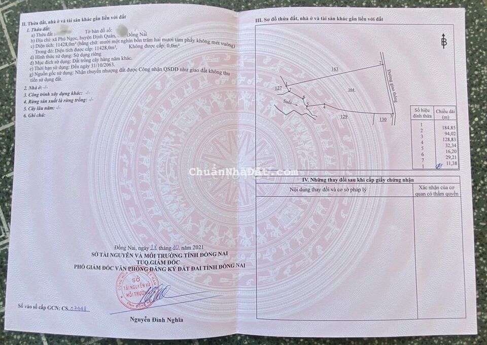 BÁN VƯỜN XOÀI KEO 11,428M2 CÁCH QUỐC LỘ 20 CHỈ 2KM  CHỈ 3TY7