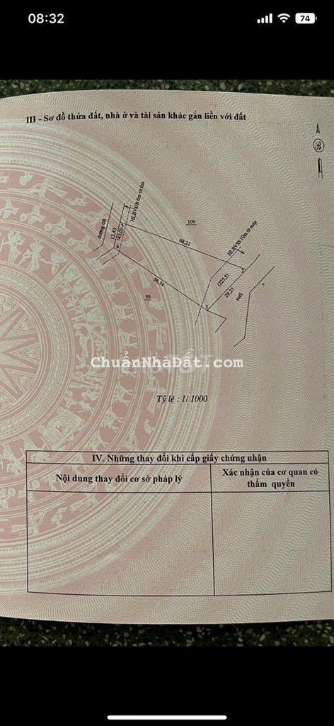 Bán đất đồng phú  mặt tiền đường nhựa 12m