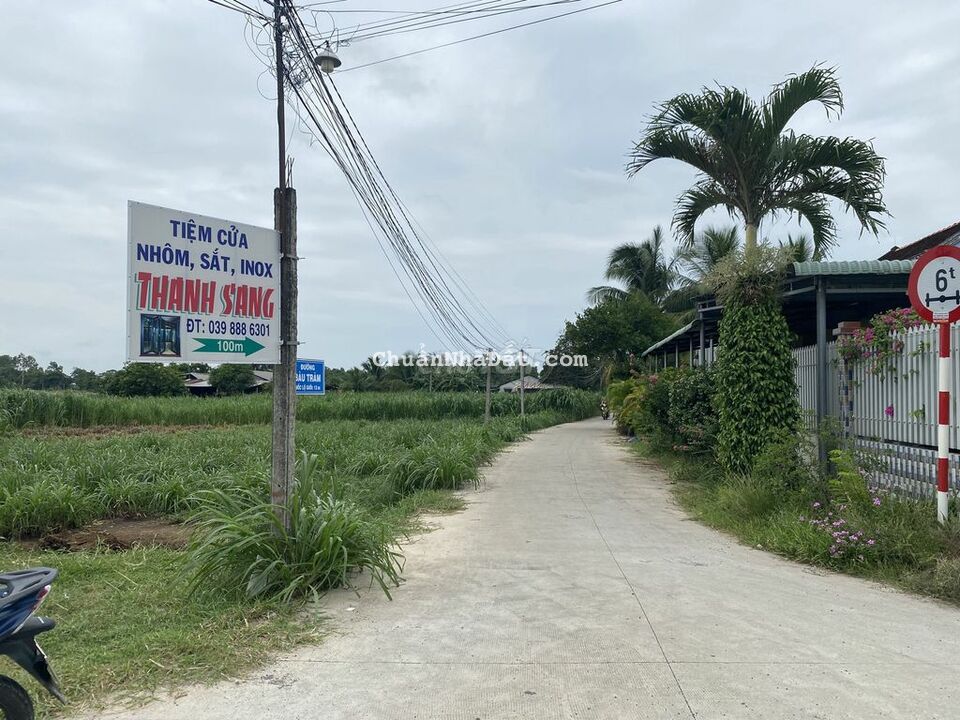 Bán đất Đức Hoà kdc Tân Đức diện tích 5x25 giá 1 tỷ 350. Sổ hồng riêng