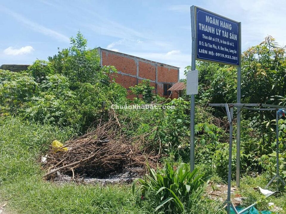 Đất thổ cư ngân hàng thanh lý tại Đức Hoà - Long An Đất thổ cư ngân hàng thanh lý tại Đức Hoà - Long An