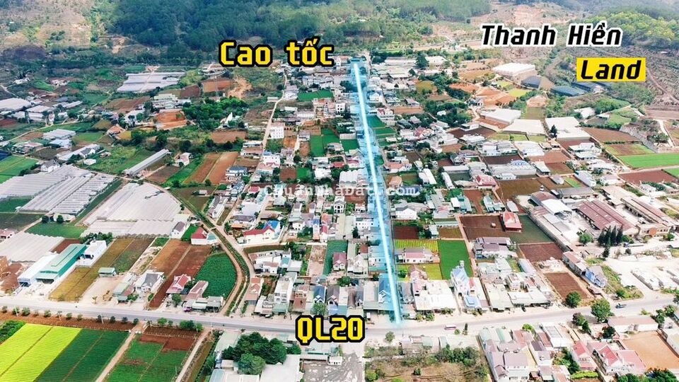 ĐẤT THỔ CƯ,HAI MẶT TIỀN, GẦN TỊNH THẤT QUAN ÂM, HIỆP AN, ĐỨC TRỌNG