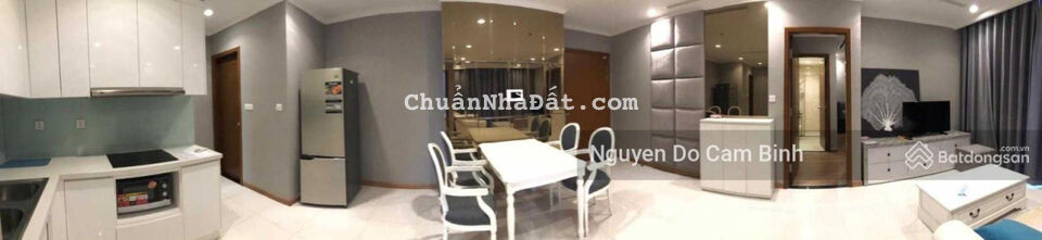 Cho thuê chung cư Vinhome Central Park, khu Central 3, 82 m2, NTCC, 25tr bao PQL. 0933 964 533