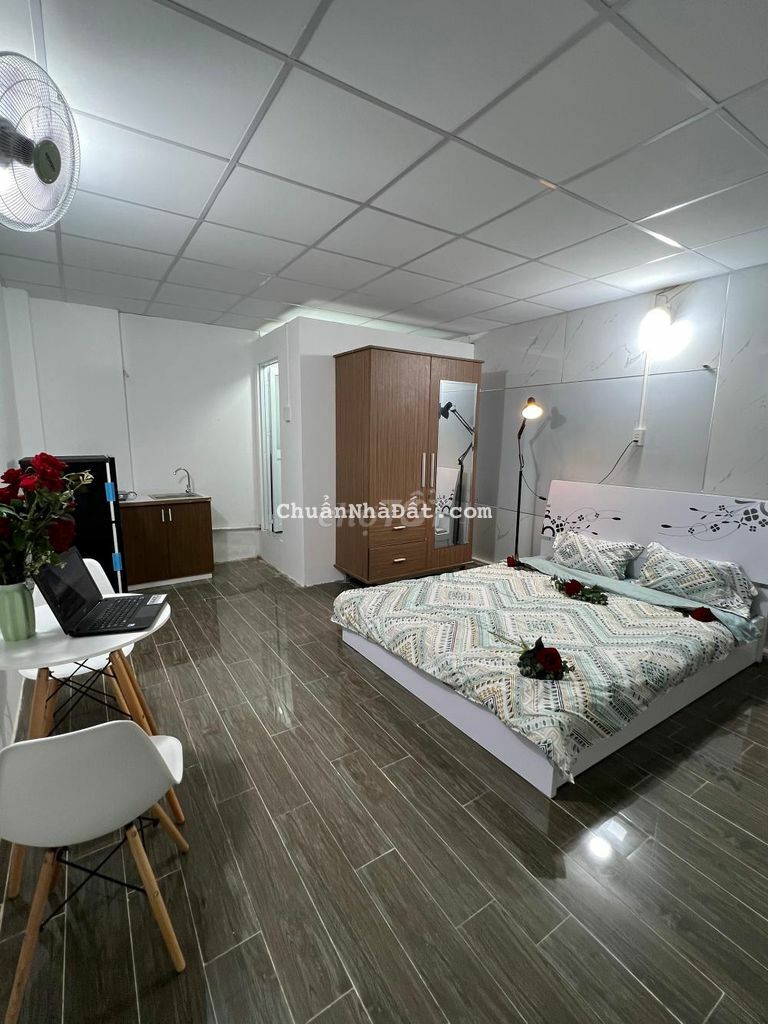 CHO THUÊ CĂN STUDIO KHUÔN HOÀN HÃO , ĐẸP NHẤT THỐNG NHẤT , P16 GÒ VẤP