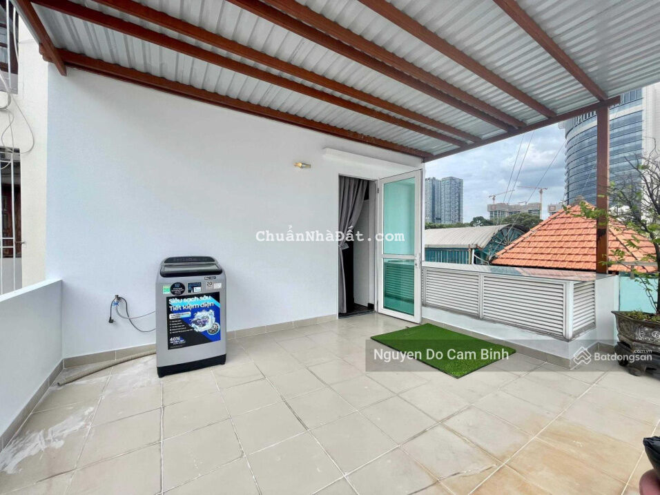 Cho thuê CHDV đường Nguyễn Bỉnh Khiêm, hẻm ô tô, ban công lớn, full NT, 12tr. 0933 964 533